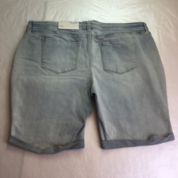 Arizona Jean Co. Bermuda Shorts Lt Comet size 19 - Picture 4 of 9
